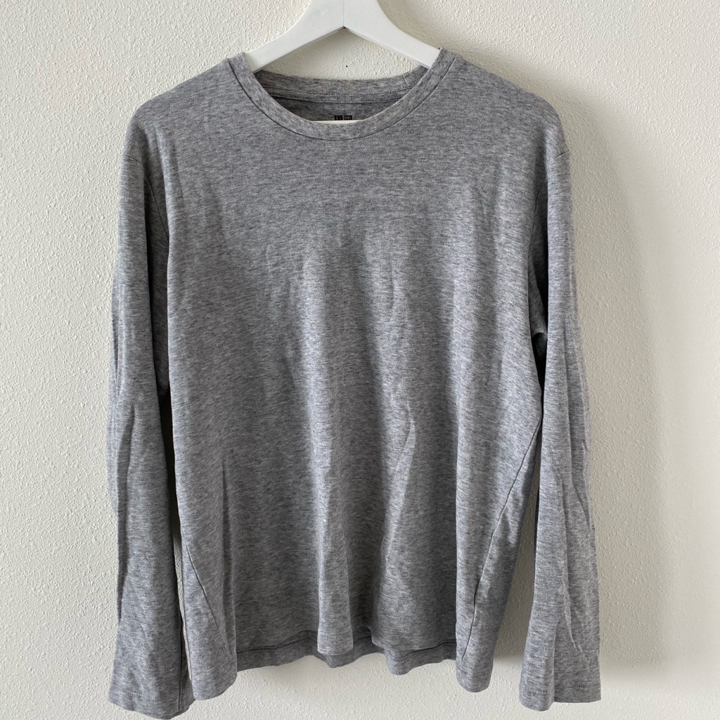 Gray Long Tee